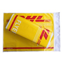 보온보냉 오토바이 자전거 백팩 배달통 포장 50 개/몫 DHL 페덱스 국제 전자 상거래 익스프레스 가방 방수 택배 봉투 메일 링 자체 접착 인감 파우치