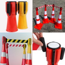 3M 플라스틱차단봉 도로차단봉 주차금지봉 주차장차단봉, 노랑