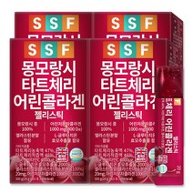 순수식품 몽모랑시 타트체리 콜라겐 젤리스틱, 300g, 4개