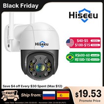 외부cctv Hiseeu-야외 스피드 돔 IP 카메라 4K 8MP 5MP 1536P 1080P ONVIF 5X 디지털 줌 WIFI 비디오 CCTV 감시 iCsee, [05] 1080P No card