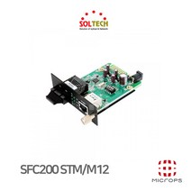 [솔텍] SOLTECH SFC200-STM/M16 CENTER16 장착형 멀티모드 이더넷 광컨버터