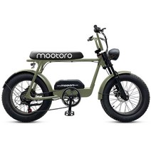 전기자전거 전기자전거렌탈 Mootoy-C1 500W 전기 자전거 패스트 비치 크루저 이바이크 48V 13Ah 배터리, 03 green, 01 500w Motor