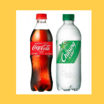 코카콜라 업소용 콜라 500mlx12+칠성사이다 업소용 사이다 500mlx12 탄산음료 청량음료수 2박스 3박스 4박스, 콜라500mlx12+사이다500mlx12 2박스