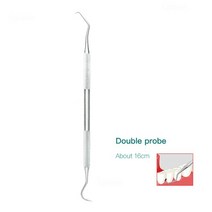 불소도포 치아미백기계 누런이빨 누런이 셀프 화이트닝 간단한 홈케어 미백제 착색제거제, 더블 프로브