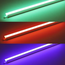 비츠온 LED 칼라 T5 2핀 5W 300mm 간접조명 레드 블루 그린