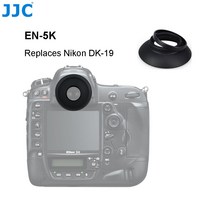 JJC 카메라 접안 렌즈 뷰 파인더 아이 컵 니콘 D850 D5 D500 D810A D810 Df D4S D800E D4 D800 D2 D3 교체 니콘 DK-19, EN-5K
