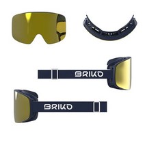 2223 브리코 고글 BOREALIS MAGNETIC 2 LENSES A6R - Blue Cloud Burst - YM2P1 ONE SIZE, 단품