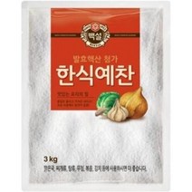 백설 한식예찬 3kg msg 조미료
