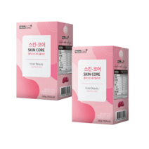 스킨코어 엘라스틴 메디콜라겐 구미젤리60정 저분자피쉬콜라겐 히알루론산, 60정x2통