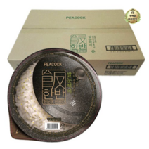 라이브잇 피코크 한반 쌀눈백미 즉석밥, 210g, 144개