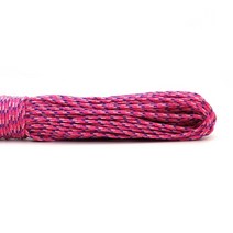 로프플로우 운동 헬스 등산 100 색 paracord 31 미터 100ft 50ft 25ft 직경 2mm 생존 낙하산 코드 끈 캠핑 등반 용 원 스탠드 코어, 육군 녹색