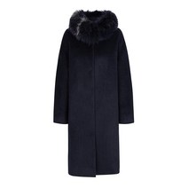 베스띠벨리 [정상가 999000원 초특가!!! 50%가격할인!!!] 알파카 앤 울 블랜디드 퍼 코트