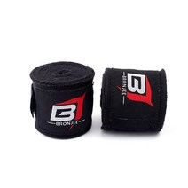 mma 글러브 오픈핑거 연습용 복싱 글러브 BRONJEE-복싱 밴디지 산다 무에타이 MMA 태권도 손 장갑 랩 폭 5, 04 black_01 3m
