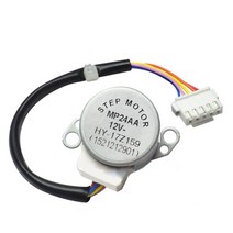 에어컨 부품 mp24aa 12v 스텝 스윙 플랩 모터 캐비닛 기계 스윙 블레이드 동기