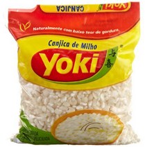 White Canjica Yoki 500 Grams 7891095100293, 1
