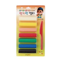 만지락 멀티 칼라 유점토(7색) 유점토 친환경점토 굳지않는점토 초등학생생일선물, 상세페이지 참조