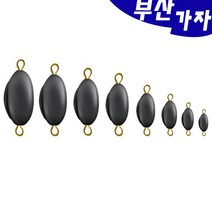 부산가자낚시 해동 해동이 코팅 고리추 ha-410 봉돌 도래추, 9 (HA-410)
