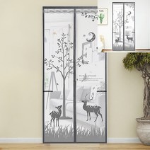 문모기장 100x200cm 그레이 캠핑모기장 이층침대모기장 방충망틀교체 창문모기장 슬라이드방충망 특대형모기장 모