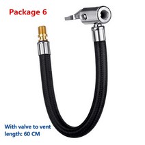 샤오미공기주입기샤오미-미지아 휴대용 전기 에어 펌프 팽창기 미니 LED 스마트 디지털 압력 센서 자전거, 05 package 6