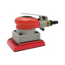 자동차 페인트 연마용 사각 공압 샌더 오렌지 필 드라이 샌딩 얇고 부드러운 사포 75*100mm, polisher