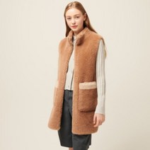 호주산 양모100% 차이나 롱 베스트 / 5가지 색상