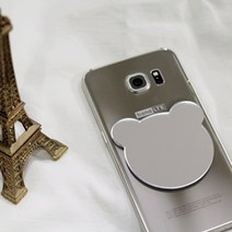 미니거울 휴대폰 손거울 핸드폰 붙이는거울, 4.토끼