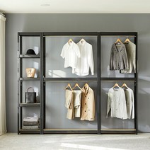 몬스터랙 행거 2500 시스템행거 철제행거, 블랙 (FD)