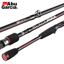 오리지널 아부 가르시아 브랜드 블랙 맥스 bmax 베이트 루어 1.98m m 낚시대, c762m ml 2팁 2.28m