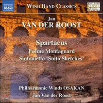 [CD] Jan van der Roost 얀 반 더 로스트: 관악 밴드 작품집 - 교향시 ‘스파르타쿠스’ (Jan Van der Roost: Music fo...