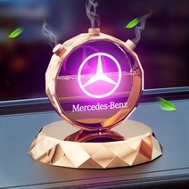 라슈에뜨 벤츠 BMW 아우디 포르쉐 화려한 고품격 차량용 방향제 아로마홀더 실내용 자동차용 디퓨저, 골드 (방향제 액체 미포함)