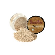 페어 2 파운데이션 미네랄 메이크업 매트 항아리 맨살 시어 파우더 커버, 5 gram Sample Size Jar