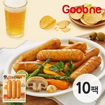 굽네몰 굽네 에어프라이어용 탱글 치킨 후랑크 10팩, 01_탱글 치킨 후랑크_CF03/10팩
