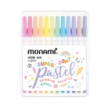 모나미 사인펜 싸인펜 슈퍼 파스텔 12색, 단품