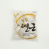 그린무역 냉동 연근 슬라이스 1kg wj, 단품, 1개