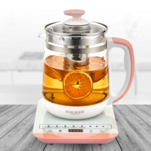 크루거 전기 무선 티포트 더글라스 보온포트 KRK-1820T 1.8L 온도조절 커피포트 주전자, 혼합색상