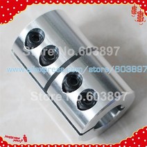 mdps 커플링 2pcs cnc 스파이더 리지드 샤프트 커플러 커넥터 커플 링 d40, 17x20
