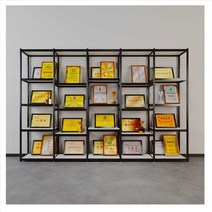 상패 전시대 기념품 상패진열장 장식장 스탠드 감사패, E형 240x30x200