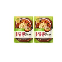 풀무원 반듯한식 짬뽕 몽글순두부찌개 (500g)X2개 [우리집영양식] [깔끔한맛], 27셋트