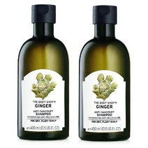 더바디샵 징거 안티 비듬 샴푸 The Body Shop Ginger Anti Dandruff Shampoo Kpf 400Ml 2개