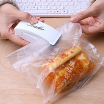 과자 봉투 비닐 봉지 밀봉 미니 실링기 가정용 밀봉기, 상세페이지 참조