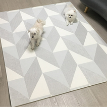 강아지 장판 아파트 소음방지 애견 롤매트 거실 1+1 바닥 아이놀이 쿠션매트, 05-에버닌(2장)