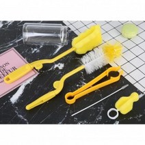 VOH396177360도 회전 물병솔 5종 물병집게 빨대세척솔, 1, 1