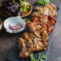 춘천 샘토참숯닭갈비, 흑마늘간장맛 2인분