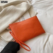 DFMEI.clutch--심플 클러치 용량 파우치 솔리드 스타일리쉬 무드백