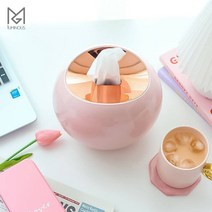 엠지엠씨 루미너스 휴지케이스, 핑크