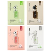 CNP 차앤박 앰플마스크팩 10매-모공/톤결/생기/진정, 뮤제너카밍