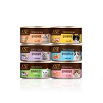 고양이 잘막는 ANF캔간식 6종, anf참치순살캔95g