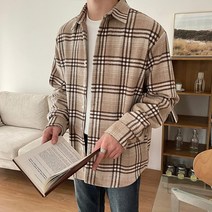 [조군샵] 소프트한 베르린 체크 셔츠_SH3269