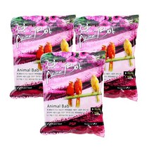 부산사료 애니몰밥 카나리아 사료 700g 3개 애완조사료 앵무사료 새모이 새먹이 새사료, 1개