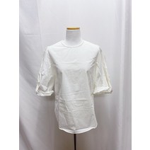 화이트 벌룬 블라우스 (1001433)
